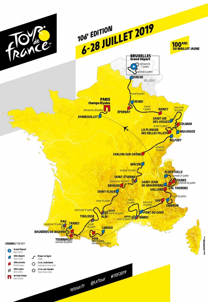 Guided cycling holidays with road support in the Pyrenees for the Tour de france 2019