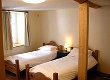 Chalet-bedroom Pyrenees ski chalet les cailloux