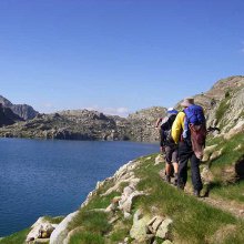 Pyrenees walking - lake traverse