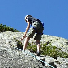 Rock climbing in the Pyrenees - July 2011