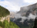 56 clouds in the Ordesa canyon, Pyrenees National Park