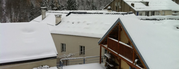 Bareges in the snow