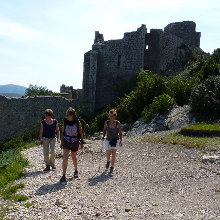 Cathar walking day 6 - Peyrepertuse