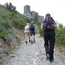 Cathar walking day 7 - Queribus