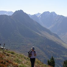 Montagne fleurie High above the Bareges valley