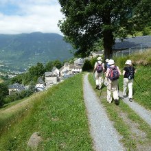 Pyrenees Taster Walking - the path to Viey