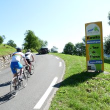 Cyclists on a MountainBug cycling week