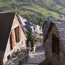 Walking from village to village in the Pyrenees