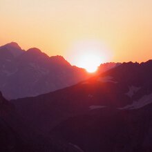 Experience the best sunsets ever on a hut to hut trek