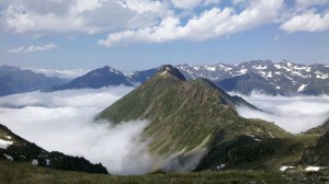 English language walking tour in the French Pyrenees neouveille lake district