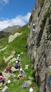 01 Rock climbing Pyrenees multi acitivty